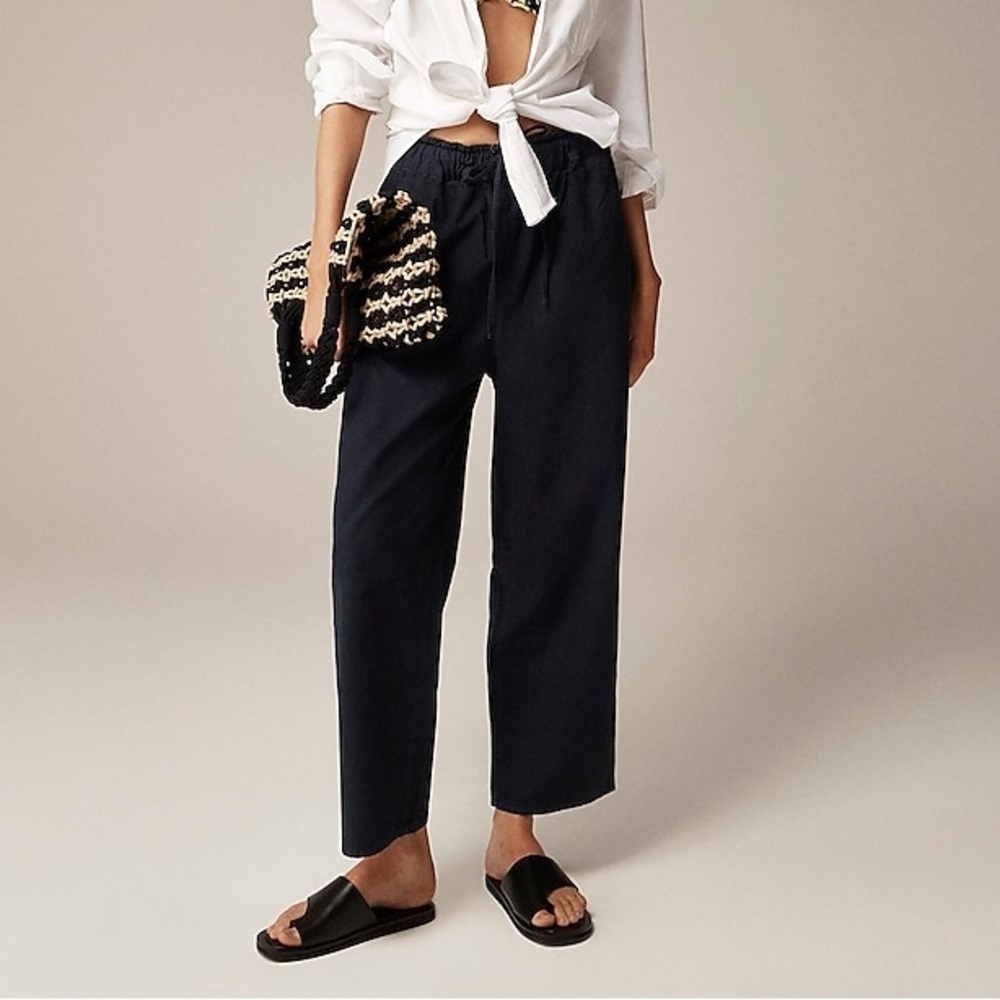 J. Crew White Straight-Leg Pants - Picture 3 of 10